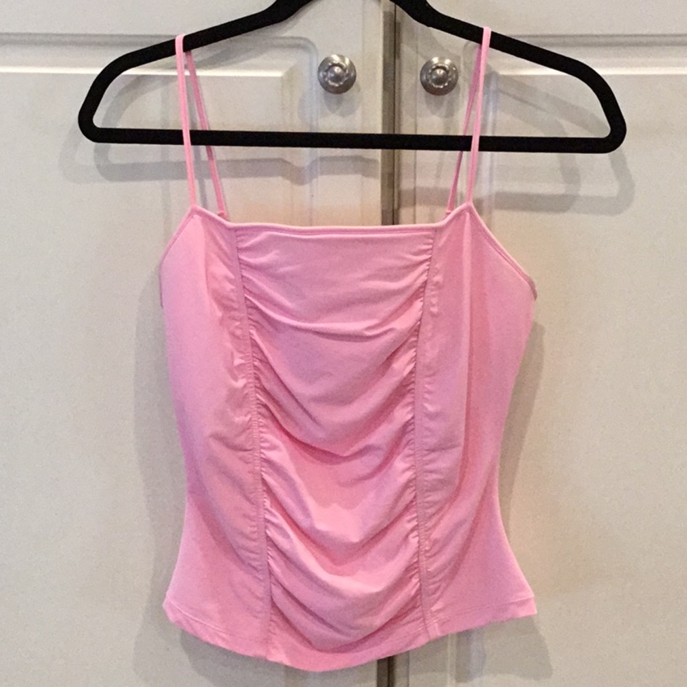 Cache Pink Bodycon Strappy Top